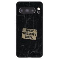 Silikónový čierny obal pre Google Pixel 8 Pro - SORRY