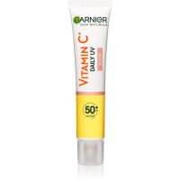 Garnier Skin Naturals Vitamin C Glow denný rozjasňujúci UV fluid SPF 50+ 40 ml