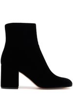 70mm Joelle Velvet Ankle Boots