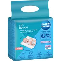 Canpol babies Disposable Underpads previjalne podloge za enkratno uporabo 33x45 cm 20 kos