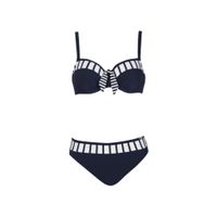 SUNFLAIR Bikini  mornarsko plava / bijela
