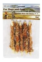 For Dogs and Cats Pochúťka Tyčinka z byvolej kože s kuracím mäsom 80g