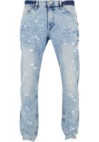 Men's Stretch Signature Jeans Blue with Blotches