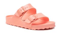 Birkenstock Arizona EVA Coral Peach Narrow Fit Dámske - Sandále Birkenstock - Ružová - 1022511-7.5 - Size: 7.5