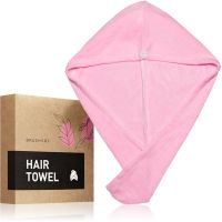 BrushArt Home Salon Hair towel рушник для волосся Pink