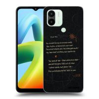 Silikónový čierny obal pre Xiaomi Redmi A2 - POET