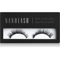 Nanolash DIY Eyelash Extensions knotenfreie Bündel mit selbstklebenden Wimpern Heartbreaker 36 St.