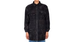 IrieDaily Fluffle Overshirt Black-anthra Ženy - Bundy IrieDaily - Černá - 962D140-720-M - Size: M