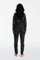 Women's pyjamas Laponia, long sleeves, long legs - print