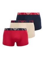 Emporio Armani Bokserice  bež / mornarsko plava / crvena