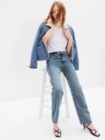 GAP Jeans loose mid rise Washwell - Women