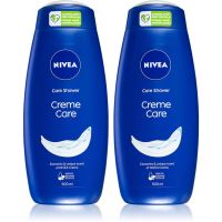 NIVEA Creme Care krémový sprchový gél výhodné balenie 2 x 500 ml