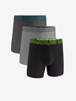 Under Armour M UA Perf Tech Mesh 6in Boxershorts 3 Stück Schwarz