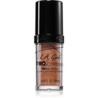 L.A. Girl Cosmetics PRO. Coverage rozjaśniający podkład w płynie odcień Warm Beige 28 ml