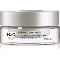 RoC Derm Correxion Dual Eye szemránc elleni krém 2 az 1-ben 2x10 ml