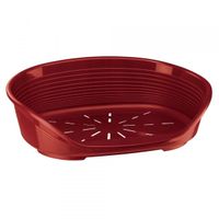 Ferplast ležadlo plastové siesta deluxe 8 bordové