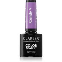 Claresa SoakOff UV/LED Color Candy Gel-Nagellack Farbton 9 5 g