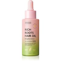 delhicious RICH ROOTS AMLA & ROSEMARY HAIR OIL olej nawilżająco kojący Do suchej i swędzącej skóry głowy 50 ml