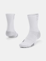 Under Armour UA AD Playmaker Mid Socken Weiß