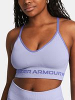 Under Armour Podprsenka UA Seamless Low Long Bra-PPL - Dámské