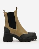 Resti Green and black women's Woylosy stiletto boots