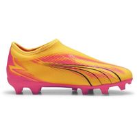 Puma ULTRA MATCH LL FG/AG Юношески футболни обувки, жълто, размер 31
