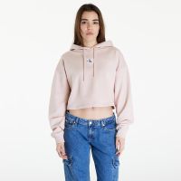 Bluza Calvin Klein Jeans Woven Label Hoodie Sepia Rose M