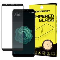 3D kaljeno steklo Xiaomi Mi 6X / Mi A2 črno