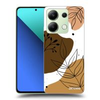 Silikónový prehľadný obal pre Xiaomi Redmi Note 13 5G - Boho style