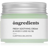 Ongredients Fresh Soothing Cream leichte, feuchtigkeitsspendende Gel-Creme 50 ml