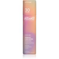 Attitude Oceanly Plastic Free Beauty olejek odżywczy do ujednolicenia kolorytu skóry SPF 30 30 g