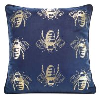 Eurofirany Unisex's Pillowcase 387630 Navy Blue