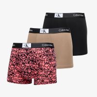 Calvin Klein Cotton Stretch Amplified Classics Trunk 3-Pack Multicolor L