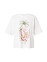 ONLY Majica 'ONLLUCY'  svijetlozelena / pastelno ljubičasta / pastelno narančasta / bijela