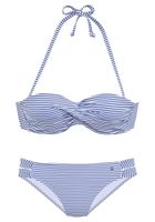 s.Oliver Bikini  kobalt plava / bijela