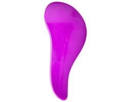 Kefa na rozčesávanie vlasov Sibel Mini Detangling Brush - fialová