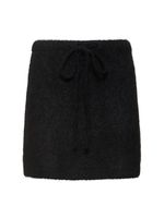 Bern Alpaca Blend Knit Mini Skirt