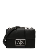 ARMANI EXCHANGE Torba preko ramena 'Jodie'  crna / srebro