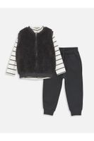 LC Waikiki Crew Neck Baby Boy 3 Piece Set