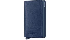 Secrid Slimwallet Crisple Navy Unisex - Peňaženka Secrid - Modrá - SC-Navy-One-size - Size: One size