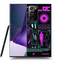 Silikónový čierny obal pre Samsung Galaxy Note 20 Ultra - HYPE SMILE