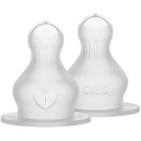BIBS Silicone Bottle Nipple присоска для пляшки Fast Flow 2 кс