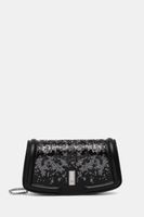 BOSS Kožená kabelka BOSS Ariell Clutch SQ