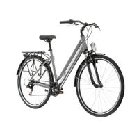 Městské kolo Kross Sentio 1.0 28" - model 2025 M (20", 168-180 cm) grafitová / šedá / lesk