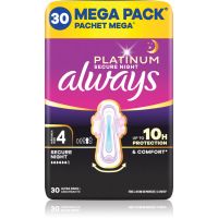 Always Platinum Secure Night Size 4 прокладки гігієнічні нічна 30 кс