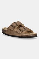 Scholl papuci din piele JOSEPHINE