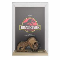 figura Jurassic Park - POP! Tiranosaurus Rex & Velociraptor