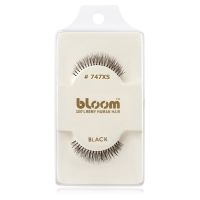 Bloom Natural künstliche Wimpern aus Naturhaar No. 747XS (Black) 1 cm