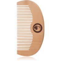 Bulldog Original Beard Comb lesen glavnik za brado Peach Wood 10,4 cm 1 kos