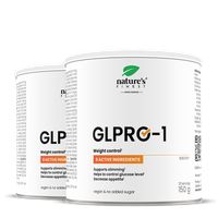 Nature's Finest GLP-1 ProBoost | inulīns un psyllium šķiedrvielu dzēriens | opuncija, berberīns un zaļā tēja apetītes atbalsta rutīnām